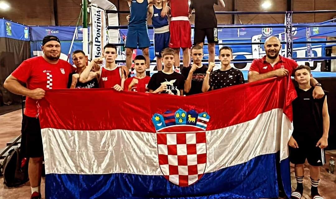 Hrvatska Boksačka Reprezentacija kadeta na pripremnim mečevima u Italiji!