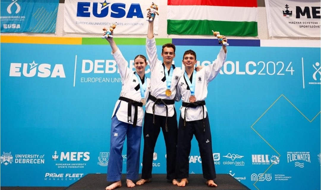 Prvi dan Taekwondoa na Europskim Sveučilišnim Igrama: tri medalje u formama za Hrvatsku!