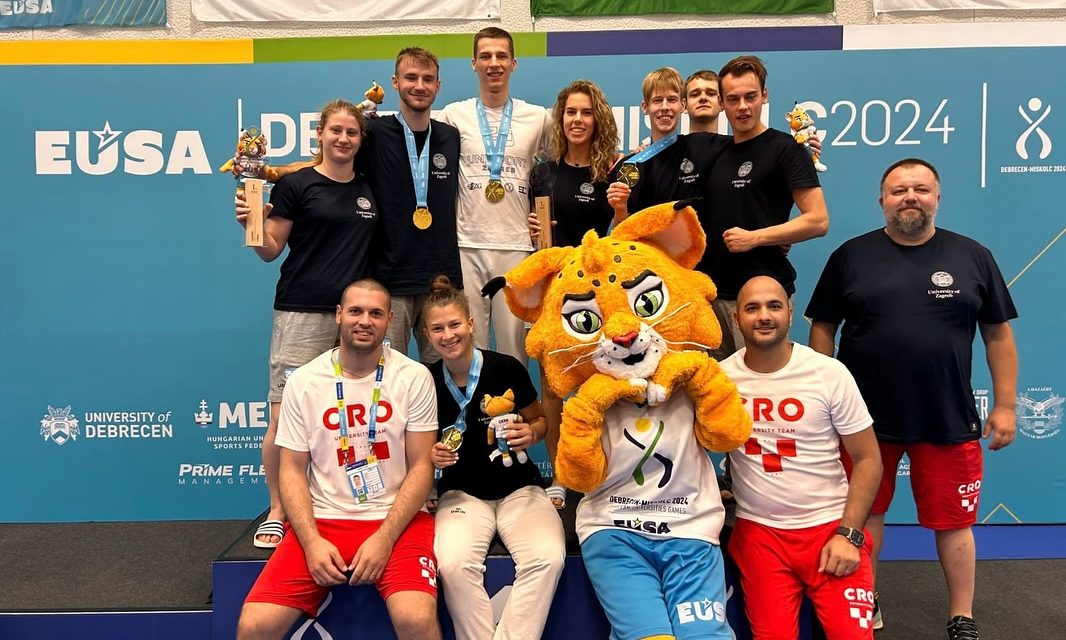 Završio je Taekwondo na Europskim Sveučilišnim Igrama 2024., Sveučilište u Zagrebu najbolje u Europi!