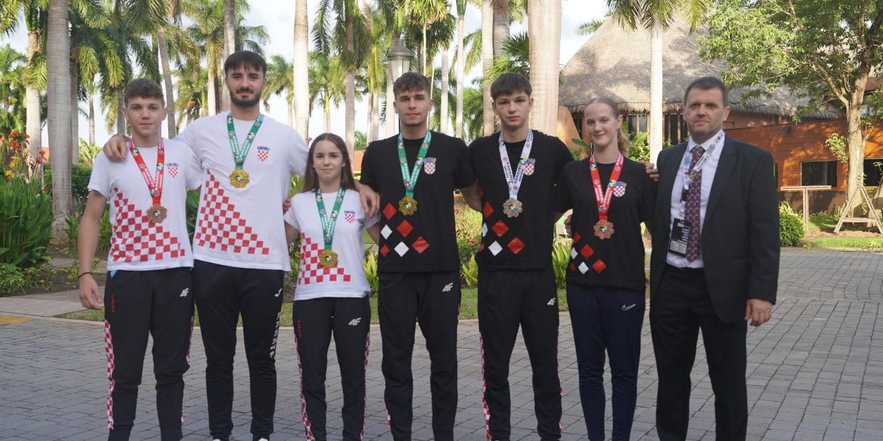 Predstavnici Karatea odlični u Meksiku, Mia Čačko brončana, još 7 medalja na Svjetskoj Ligi Mladih!