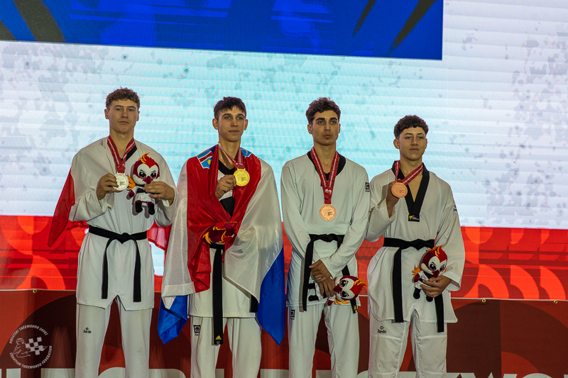 Oscar Kovačić novi Svjetski juniorski prvak u taekwondou!