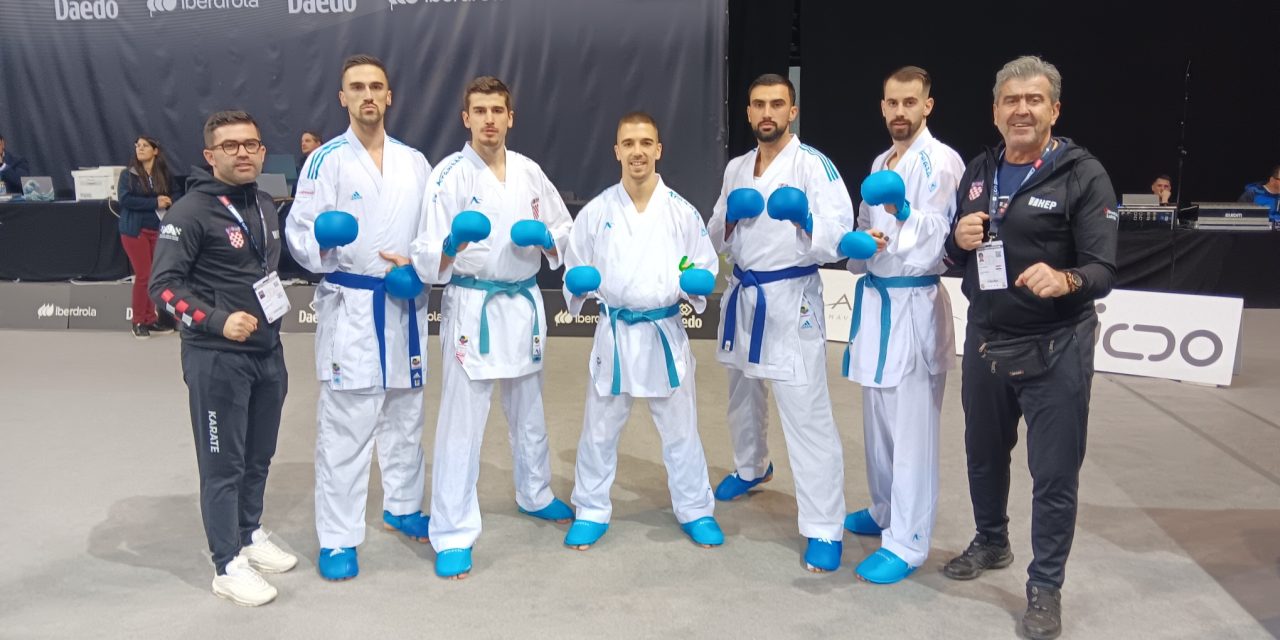 KARATE: HRVATSKA (M) PORAZOM OD EUROPSKIH I SVJETSKIH PRVAKA OSTALA BEZ ČETVRTFINALA EKIPNOG SP-a