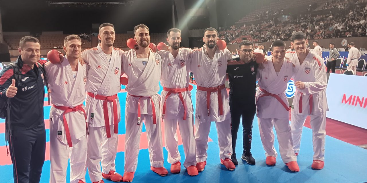 Povijesni uspjeh u Erevanu: Hrvatski karataši u ekipnom finalu EP-a, osigurana 100. medalja!