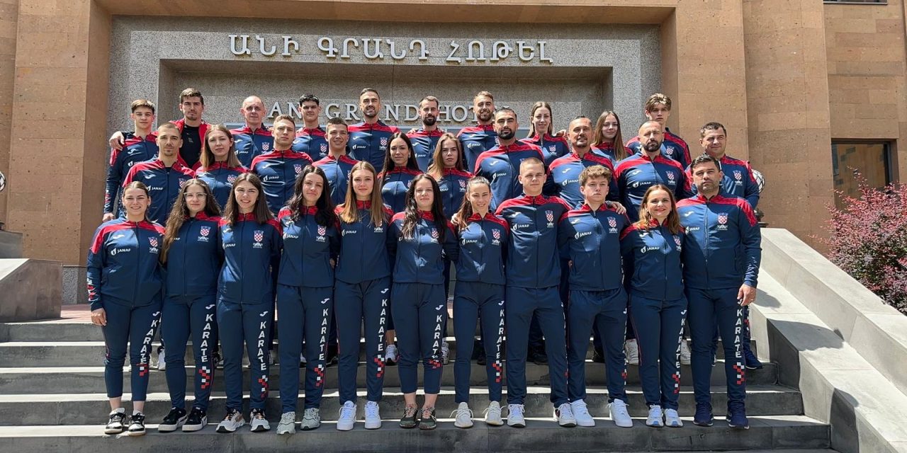 Karate: Hrvatska karate reprezentacija stigla u Erevana na 60. Europsko prvenstvo